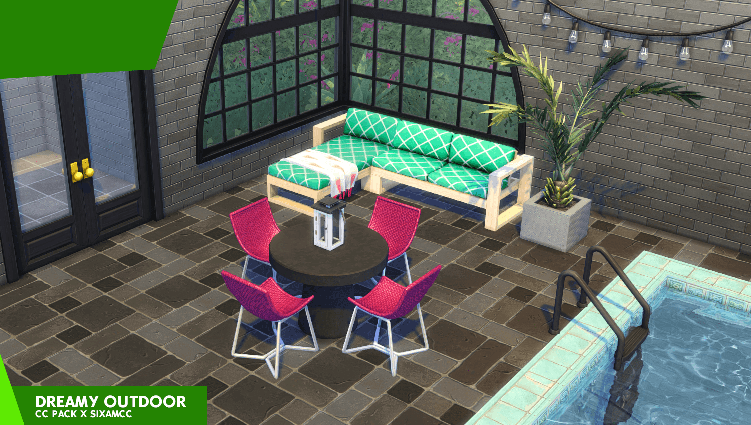 Галерея мода Набор для заднего двора Dreamy Outdoor #3